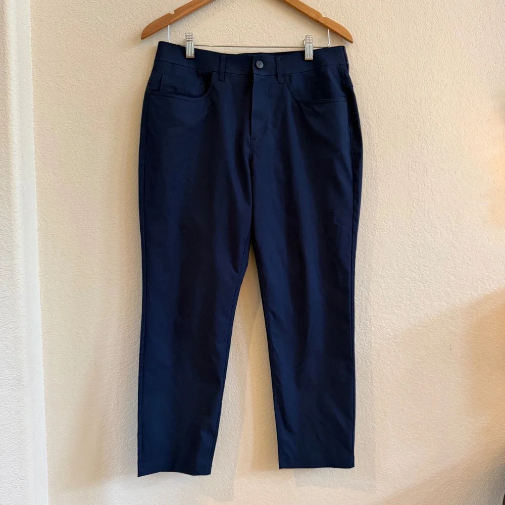 Public Rec Workday Pant Mens 32x28‎ Navy Blue Performance Chino Straight Stretch